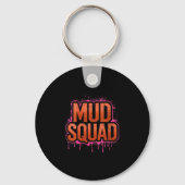 Porte-clés Femme Femme Muddy Mud Run Squad Mudding Courir (Recto)