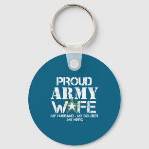 Porte-clés Femme fière de l'armée t pour femme militaire mon