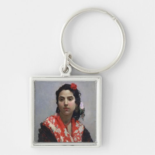 Porte-clés Femme gitane (Devant)