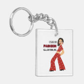 Porte-clés Femme glamour (Devant gauche)