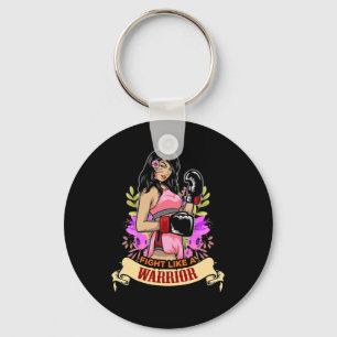 Porte-clés Femme Latine Autonomisée Boxe Kickboxing Fille Fit