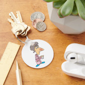 Porte-clés Femme malade