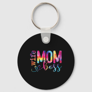 Porte-clés Femme Maman Boss Funky Mothers Day