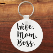 Porte-clés femme mère patron (Recto)