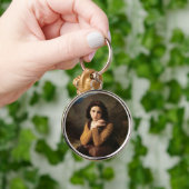 Porte-clés Femme Mignonne de Jeune Femme par Bouguereau (Main)