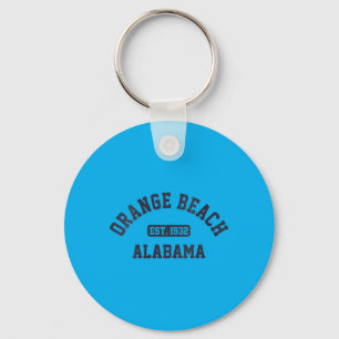 Porte-clés Femme Orange Beach Alabama col en V