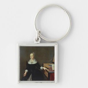 Porte-clés Femme par une vierge