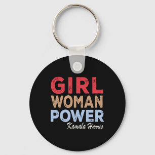 Porte-clés Femme Power Kamala Harris Retro Vintage