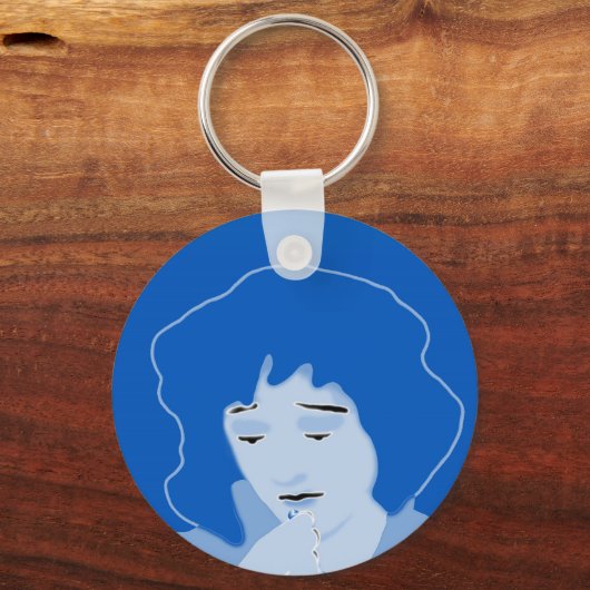 Porte-clés Femme prenant Mifepristone (Recto)