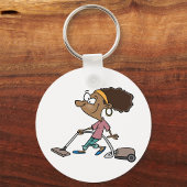 Porte-clés Femme qui accumule