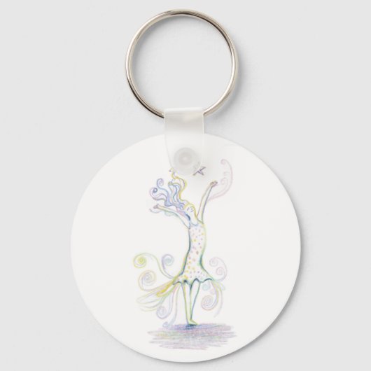 Porte-clés Femme sauvage (Recto)