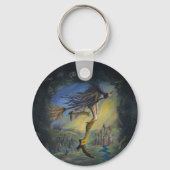 Porte-clés "Femme Sorcière" (Recto)