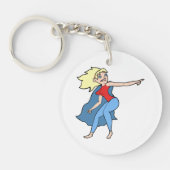 Porte-clés Femme Super-héroïne (Devant)