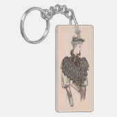 Porte-clés Femme victorienne 1897 (Devant gauche)