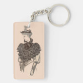 Porte-clés Femme victorienne 1897 (Dos)