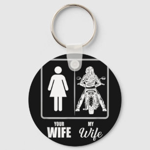 Porte-clés Femme vintage Valentine - Uni Adultes, Noir,
