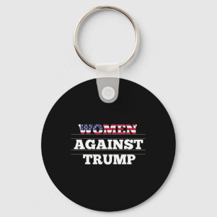 Porte-clés Femmes contre Trump - Résistance anti Donald Trump