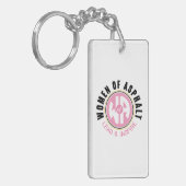 Porte-clés Femmes de Porte - clé d'asphalte (Devant gauche)