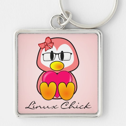 Porte-clés Femmes en informatique d'Open Source (Devant)