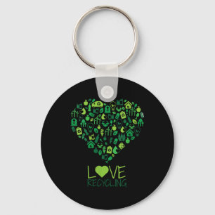 Porte-clés Femmes Énergie renouvelable & Recyclage -