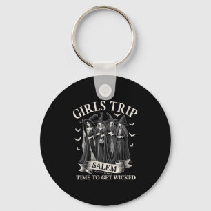 Porte-clés Femmes Filles Voyage Salem Temps Pour Obtenir Wick