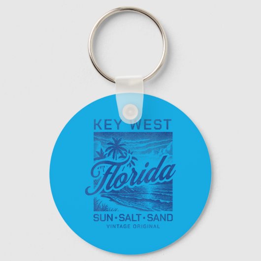Porte-clés Femmes Key West Floride Keys Plage Soleil Sel Sabl (Recto)