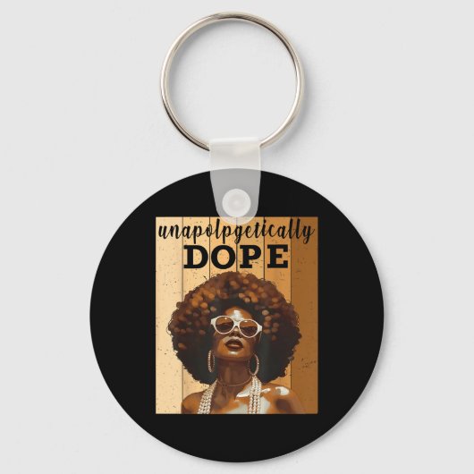 Porte-clés Femmes noires Hist sans apologisme JunetDix noir (Recto)