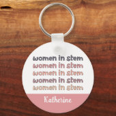 Porte-clés Femmes personnalisées dans les dons de stémonistes (Recto)