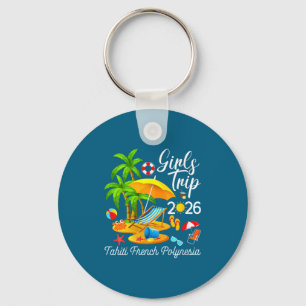 Porte-clés Femmes tahiti polynésie française plage été filles