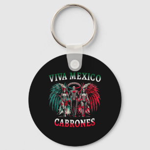 Porte-clés Femmes Viva Mexico Dia De Los Muertos - Jour Des