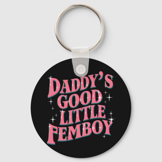 Porte-clés Femoby, le Gay pride LGBT de Daddy's Good Little F (Recto)