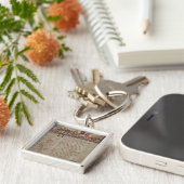 Porte-clés Fenaison et labourage, d'un calendrier (Côté)