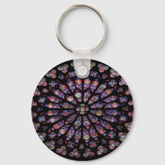 Porte-clés Fenêtre en verre de Notre-Dame Porte - clé