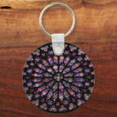 Porte-clés Fenêtre en verre de Notre-Dame Porte - clé (Recto)