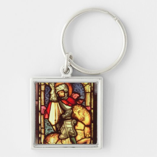 Porte-clés Fenêtre en verre teinté (Devant)