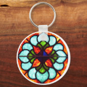 Porte-clés Fenêtre en verre tendu (Recto)