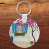 Porte-clés Fenêtre grecque (Recto)