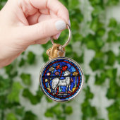 Porte-clés Fenêtres en verre teinté gothiques R K (Main)