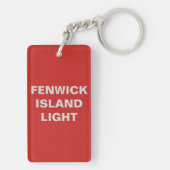 PORTE-CLÉS FENWICK ISLAND LIGHT (Dos)