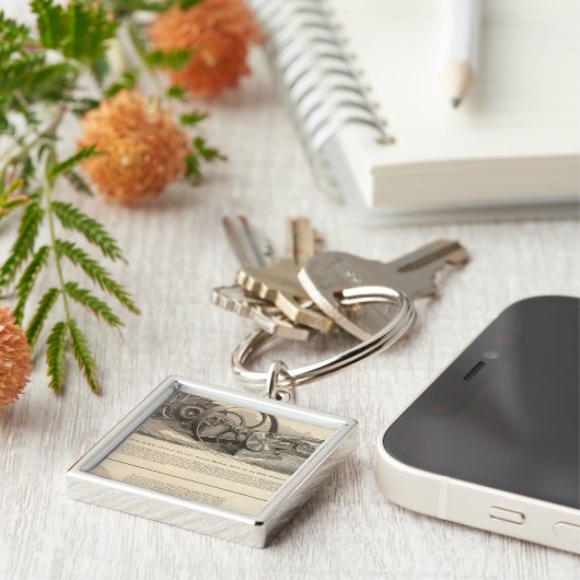 Porte-clés Fer Delamater (Côté)