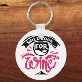 Porte-clés Fera la cuisine pour du vin (Recto)
