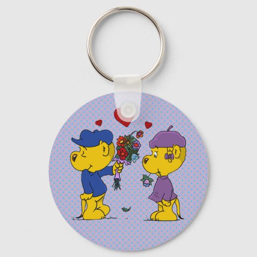 Porte-clés Ferald et Sahsha Ferret (Recto)