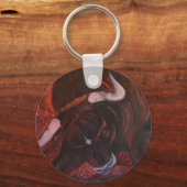 Porte-clés Ferdinand le taureau (Recto)