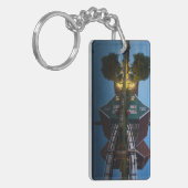 Porte-clés Ferme de fromages au crépuscule aux Pays-Bas (Devant gauche)