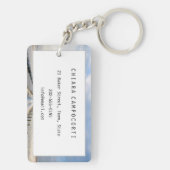 Porte-clés Ferme de fromages au crépuscule aux Pays-Bas (Dos)