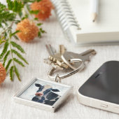 Porte-clés Ferme patriotique - Vache (Côté)