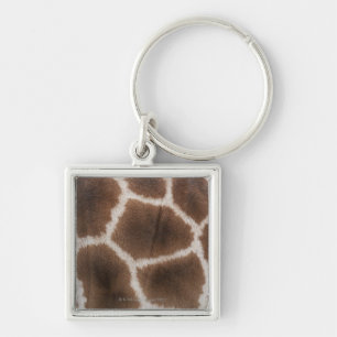 Porte-clés Fermez-vous de la peau de girafes