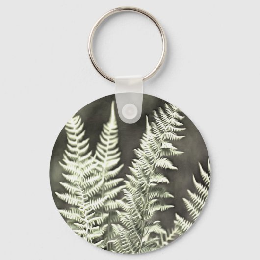Porte-clés Fern Artistic Abstrait (Recto)