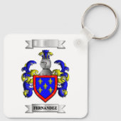 Porte-clés Fernandez Nom et Blason (Dos)