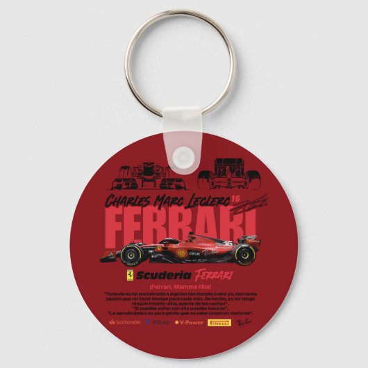 Porte-clés Ferrari (Recto)